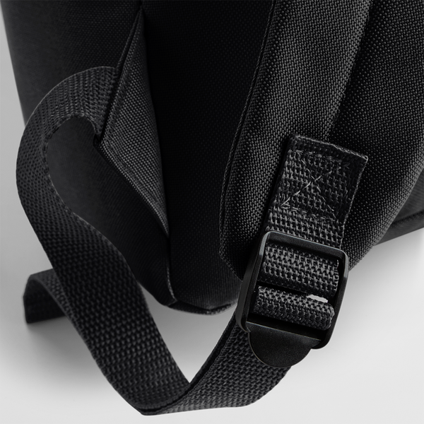 Plecak miejski 18L z kieszenią - Black & Black