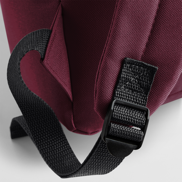 Plecak miejski 18L z kieszenią - Burgundy