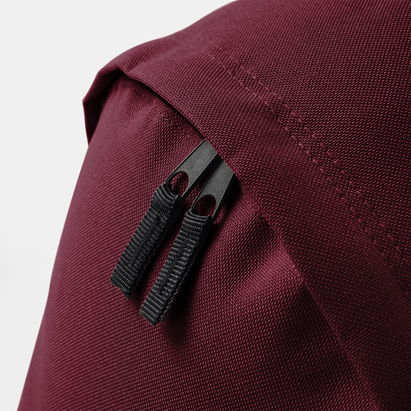 Plecak miejski 18L z kieszenią - Burgundy