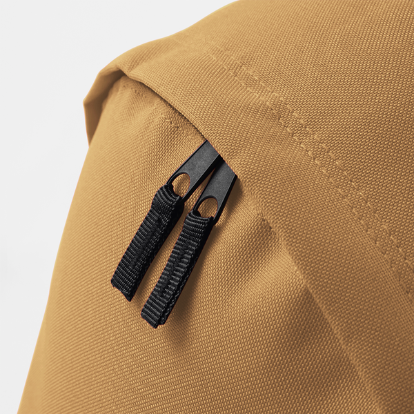 Plecak miejski 18L z kieszenią - Caramel