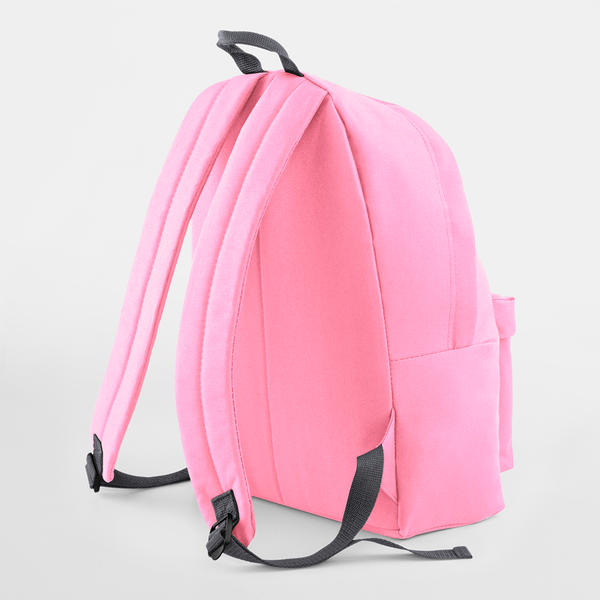 Plecak miejski 18L z kieszenią - Classic Pink & Graphite Grey
