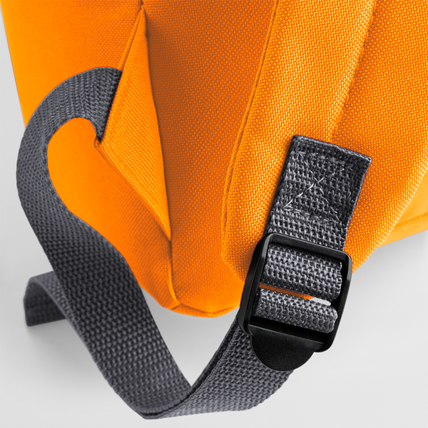 Plecak miejski 18L z kieszenią - Orange & Graphite Grey