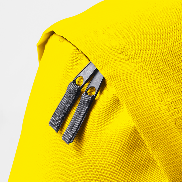 Plecak miejski 18L z kieszenią - Yellow & Graphite Grey