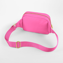 Torebka na ramię z regulowanym paskiem - Raspberry Ripple