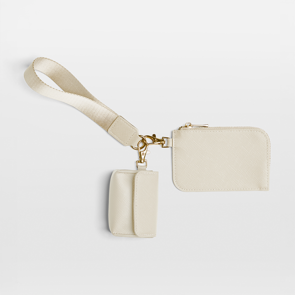 Etui na słuchawki i karty z paskiem na nadgarstek - Oyster