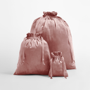 Aksamitny worek prezentowy z recyklingu - Rose Quartz