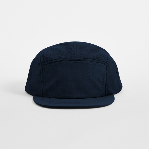 Czapka Fleece 5-Panel z Recyklingu - Navy