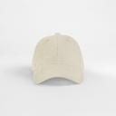 Czapka z bawełnianego sztruksu z regulacją - Stone
