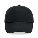 Czapka bawełniana z regulacją - Black