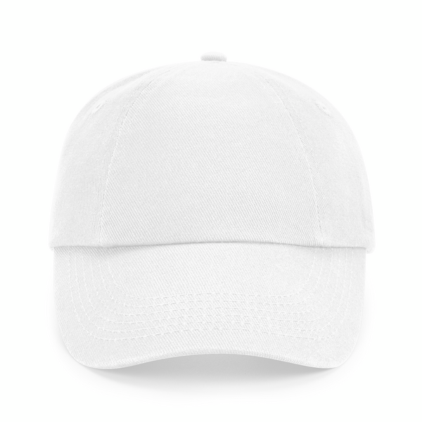 Czapka bawełniana z regulacją - White