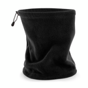 Komin polarowy 2w1 z troczkiem - Black