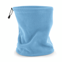 Komin polarowy 2w1 z troczkiem - Sky Blue