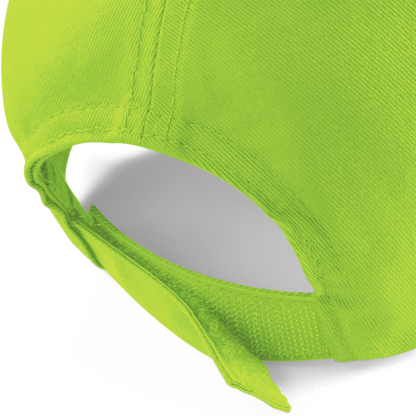 Czapka dziecięca 5-panelowa z bawełny - Lime Green