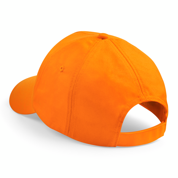 Czapka dziecięca 5-panelowa z bawełny - Orange