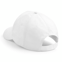 Czapka dziecięca 5-panelowa z bawełny - White