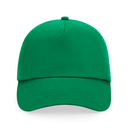 Czapka 5‑panelowa bawełniana z regulacją - Kelly Green