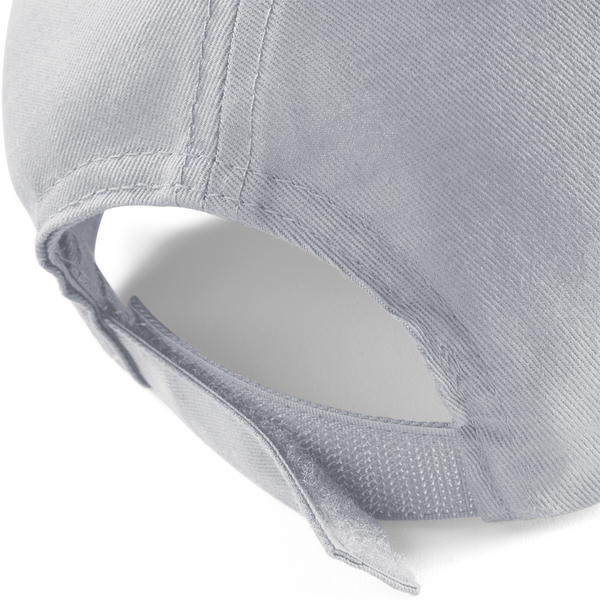 Czapka 5‑panelowa bawełniana z regulacją - Light Grey