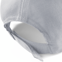 Czapka 5‑panelowa bawełniana z regulacją - Light Grey