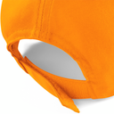 Czapka 5‑panelowa bawełniana z regulacją - Orange