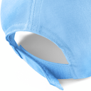 Czapka 5‑panelowa bawełniana z regulacją - Sky Blue