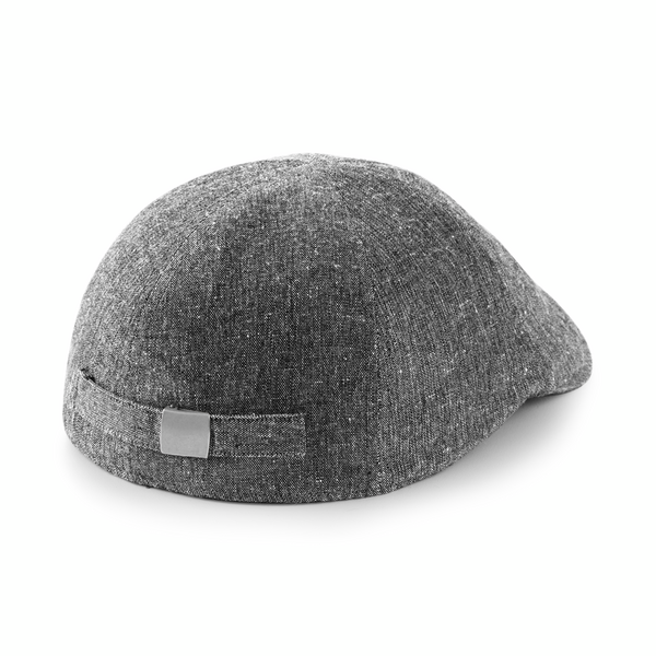 Kaszkiet letni unisex z regulacją - Grey Linen