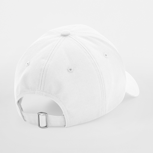 Czapka 5-panelowa bawełniana - White