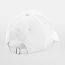 Czapka 5-panelowa bawełniana - White