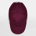 Czapka 5-panelowa bawełniana - Burgundy