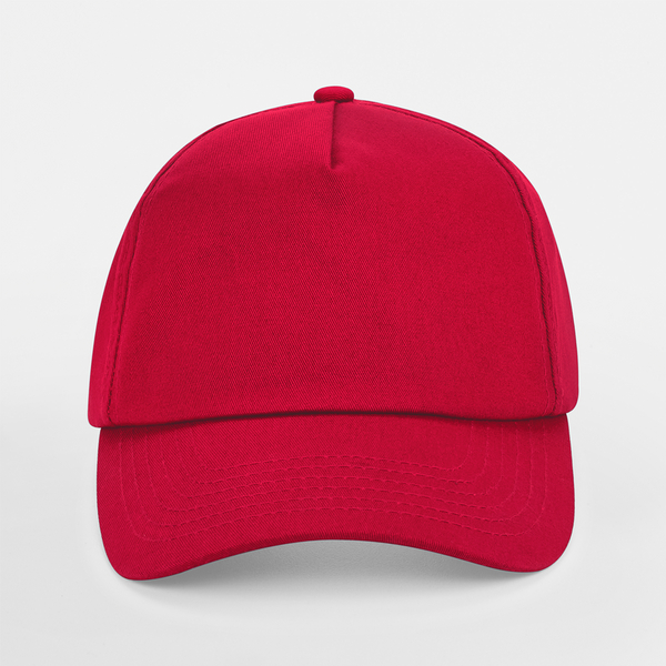 Czapka 5-panelowa bawełniana - Classic Red