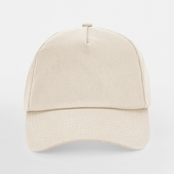 Czapka 5-panelowa bawełniana - Sand