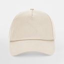 Czapka 5-panelowa bawełniana - Sand