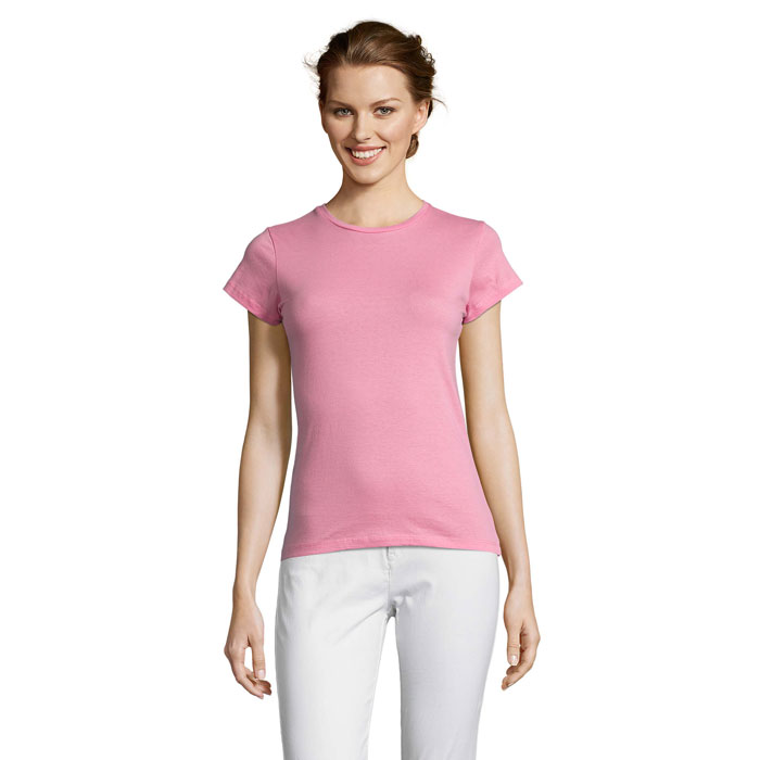 MISS WOMEN'S T-SHIRT 150 S11386-OP - Orchid Pink