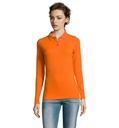 PERFECT LSL DAMSKA POLO 180 S02083-OR - Pomaranczowy