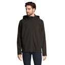 RACE MEN HOODED JACKET S04447-BK - Czarny