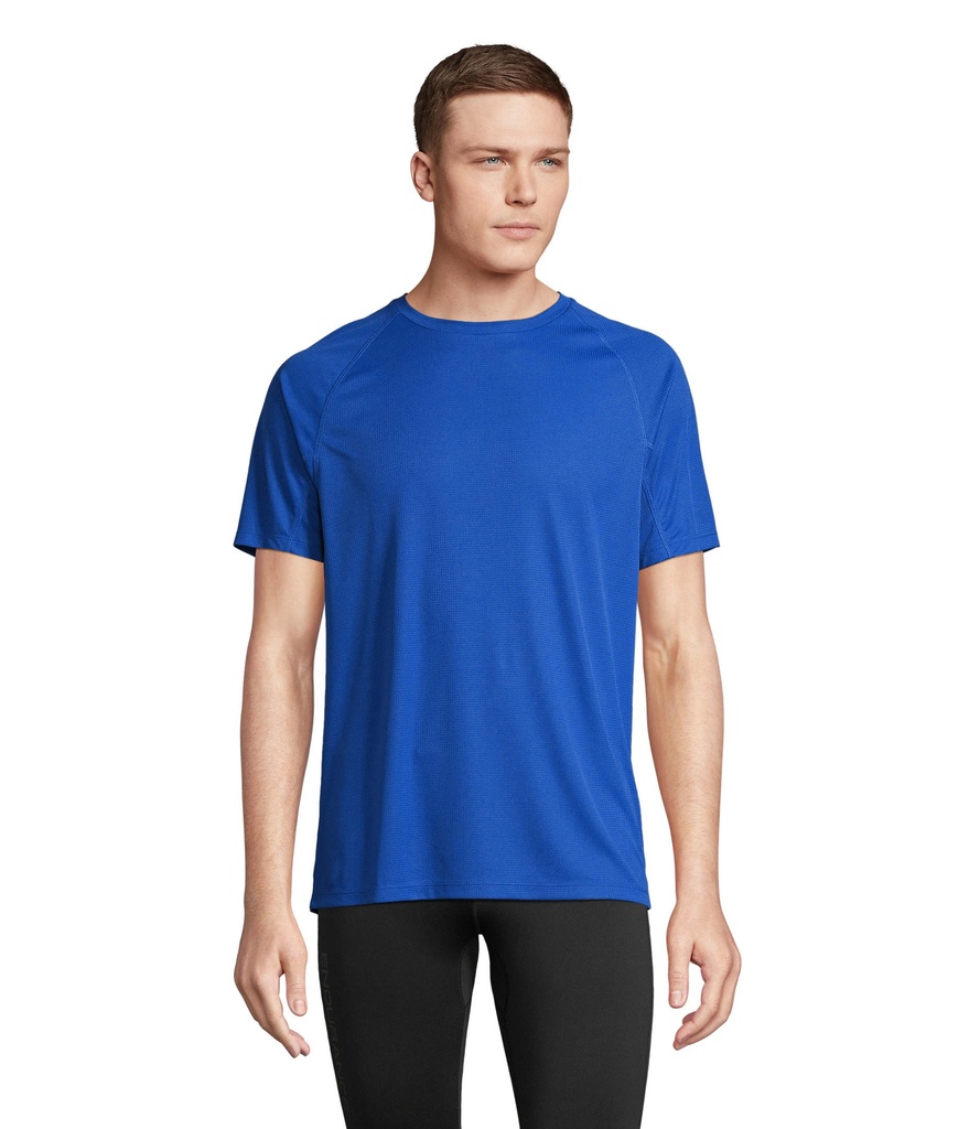 VORTEX RAGLAN T-SHIRT S04787-RB - Niebieski