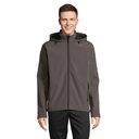 RACE MEN HOODED JACKET S04447-CR - Szarosc Wegla Drzewnego