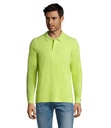 PERFECT LSL MĘSKA POLO 180 S02087-AG - Apple Green
