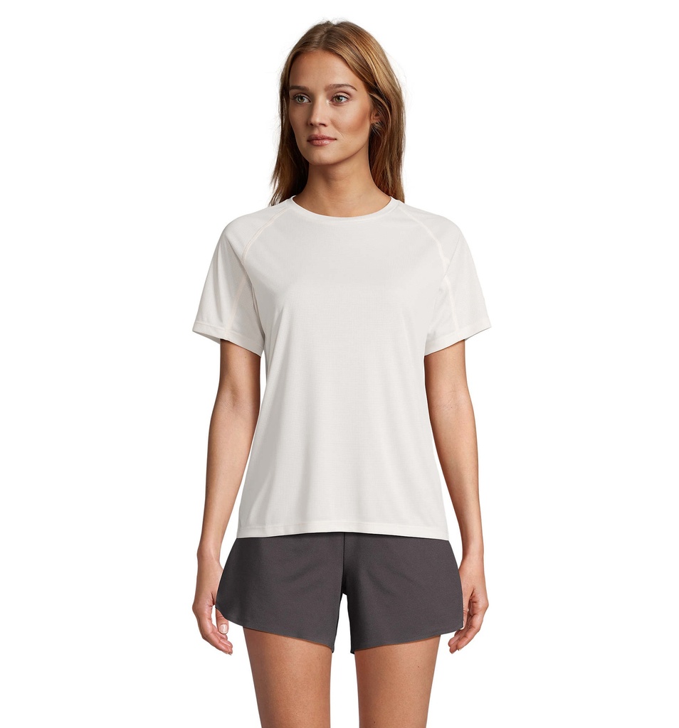 VORTEX WOMEN RAGLAN T-SHIRT S04788-WW - Off-White