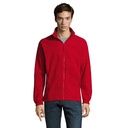 NORTH Bluza polarowa S55000-RD - Czerwony