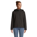 RACE WOMEN HOODED JACKET S04448-BK - Czarny
