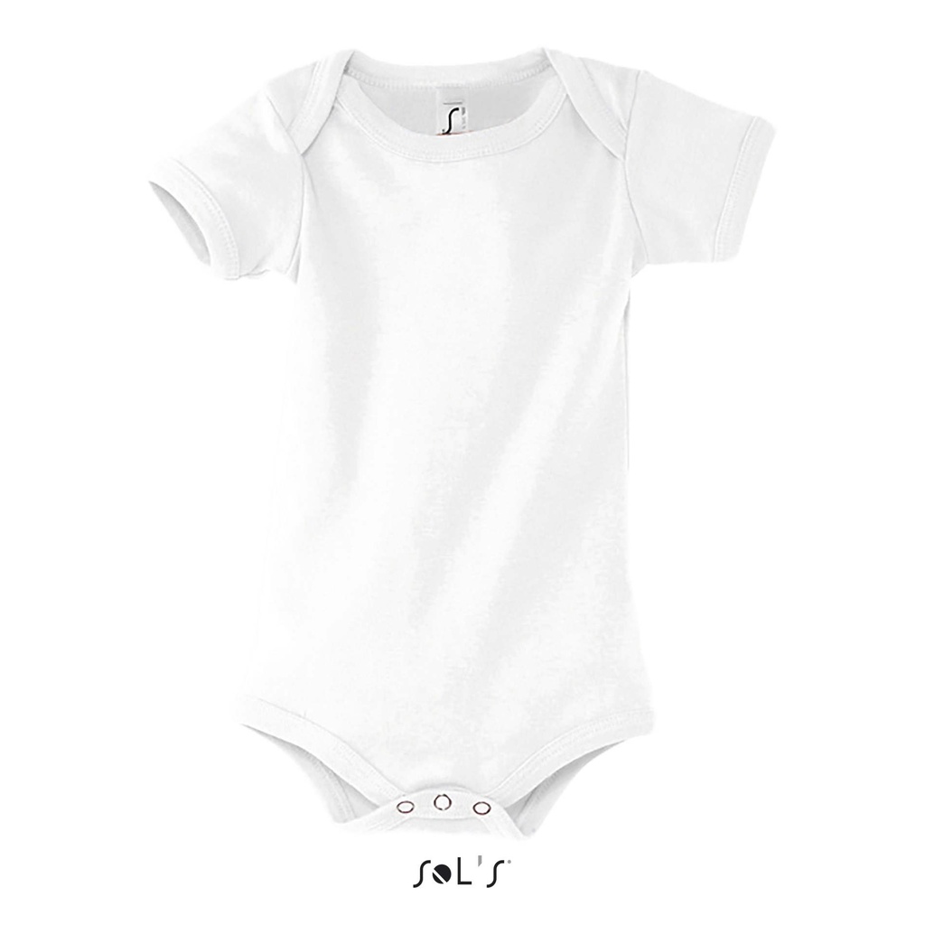 BAMBINO BABY BODYSUIT S00583-WH - Bialy