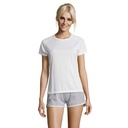 SPORTY Damski T-Shirt 140g - Bialy