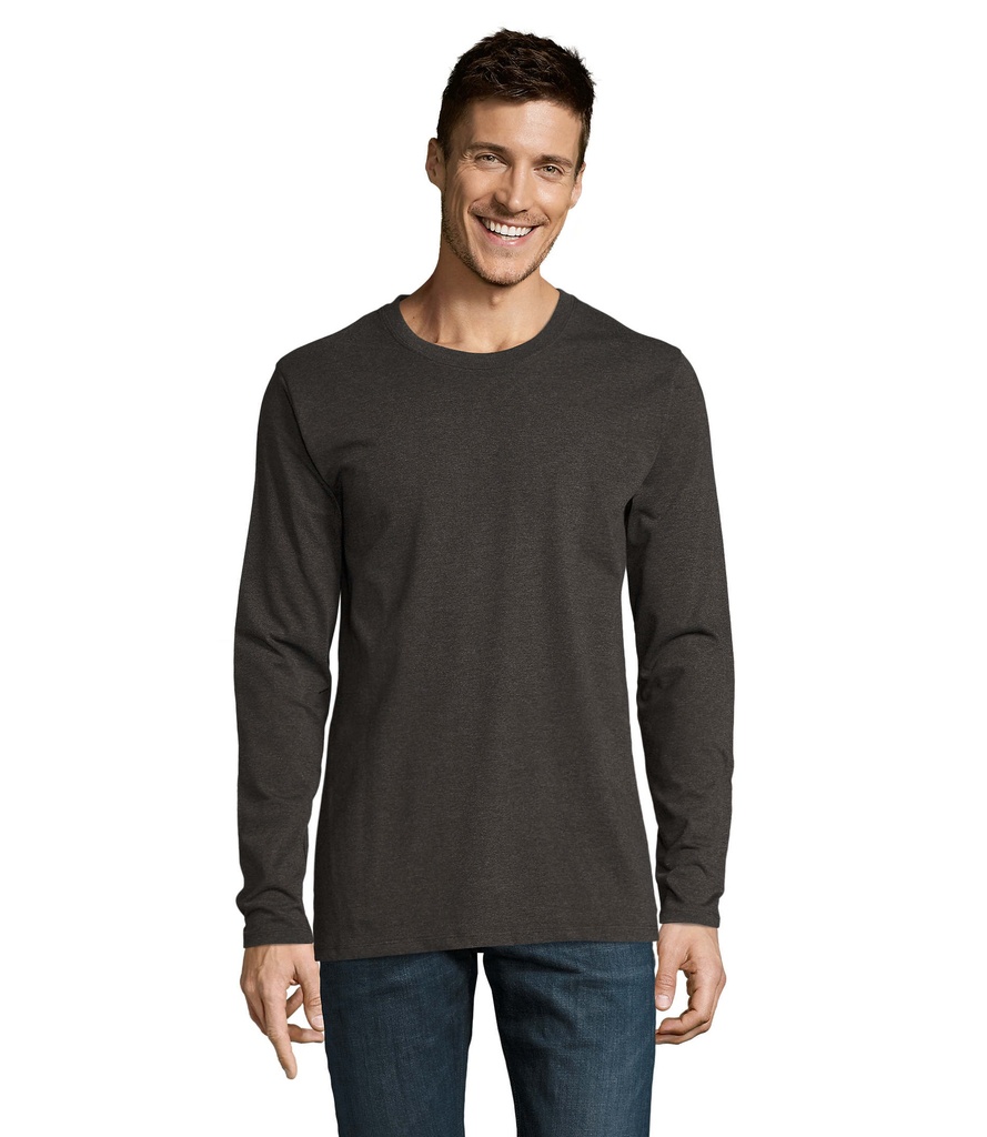 IMPERIAL LSL MEN t-shirt 19 S02074-CE - Charcoal Melange