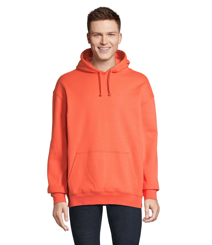 CONDOR Uni Bluza z kapturem S03815-PO - Pop Orange