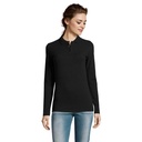 PERFECT LSL DAMSKA POLO 180 S02083-BK - Czarny
