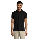 PRIME Meskie polo 200g S00571-BK - Czarny