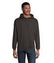 CONDOR Uni Bluza z kapturem S03815-CE - Charcoal Melange