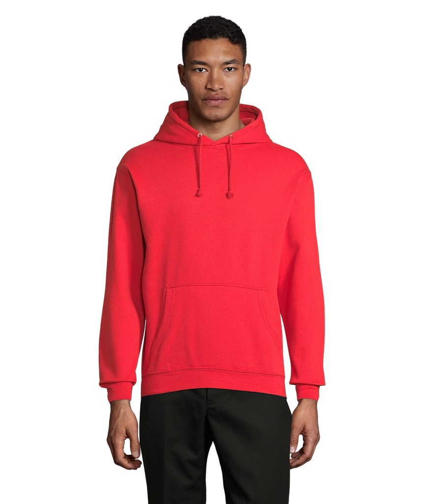 CONDOR Uni Bluza z kapturem S03815-BT - Bright Rojo