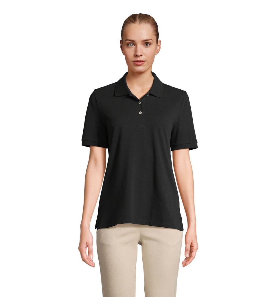 PACIFIC WOMEN POLO S04440-BK - Czarny