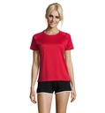 SPORTY Damski T-Shirt 140g S01159-RD - Czerwony
